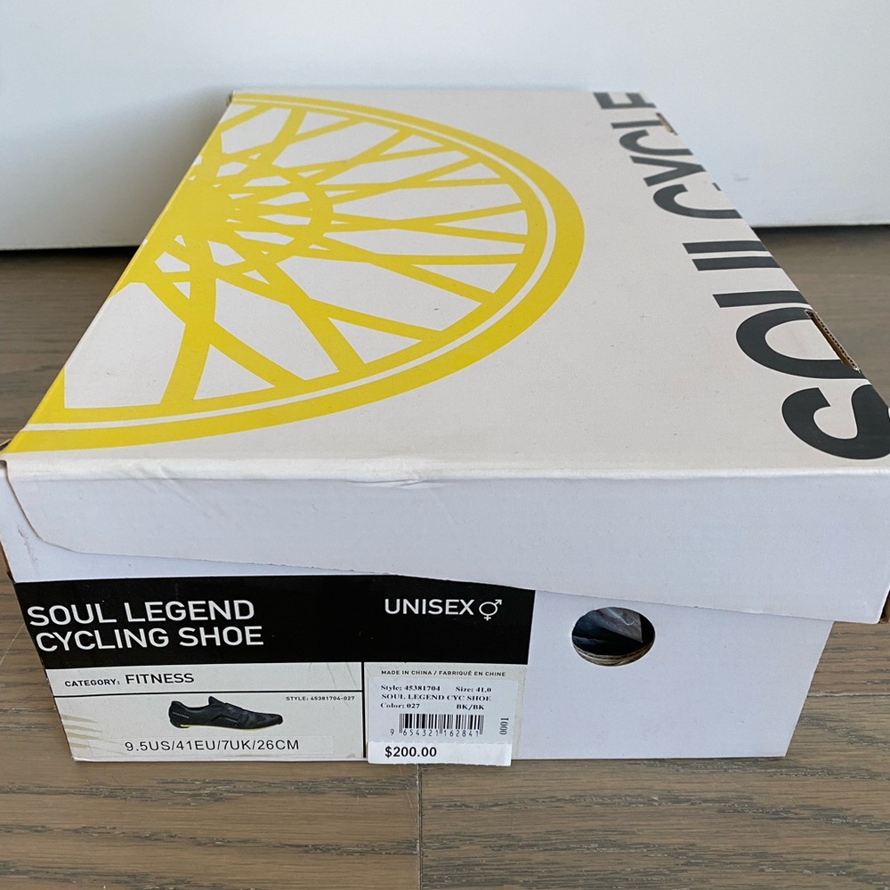 SoulCycle bike shoes unisex size 41